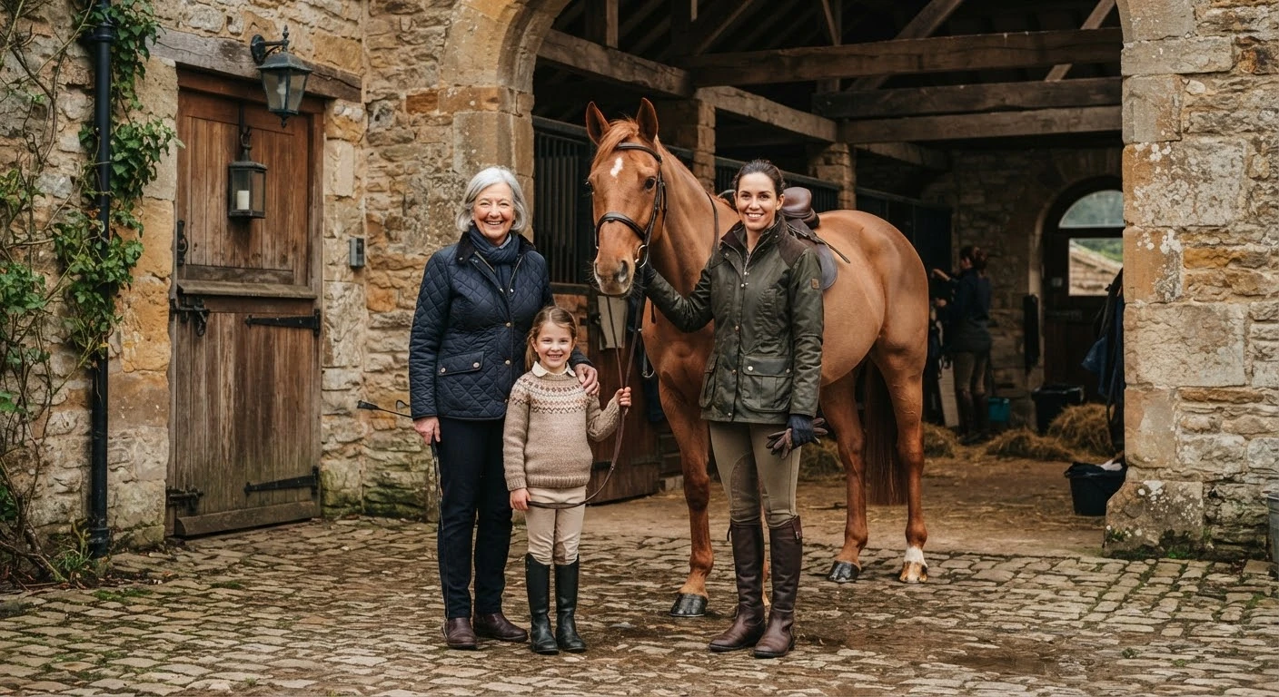 L'équipe du Centre Equestre Jéléna, centre équestre à Villebret